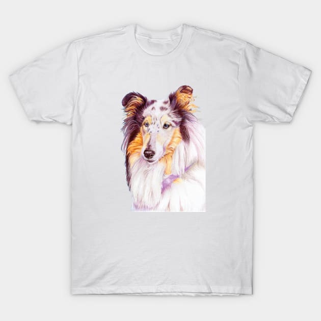 Collie - blue merle T-Shirt by doggyshop